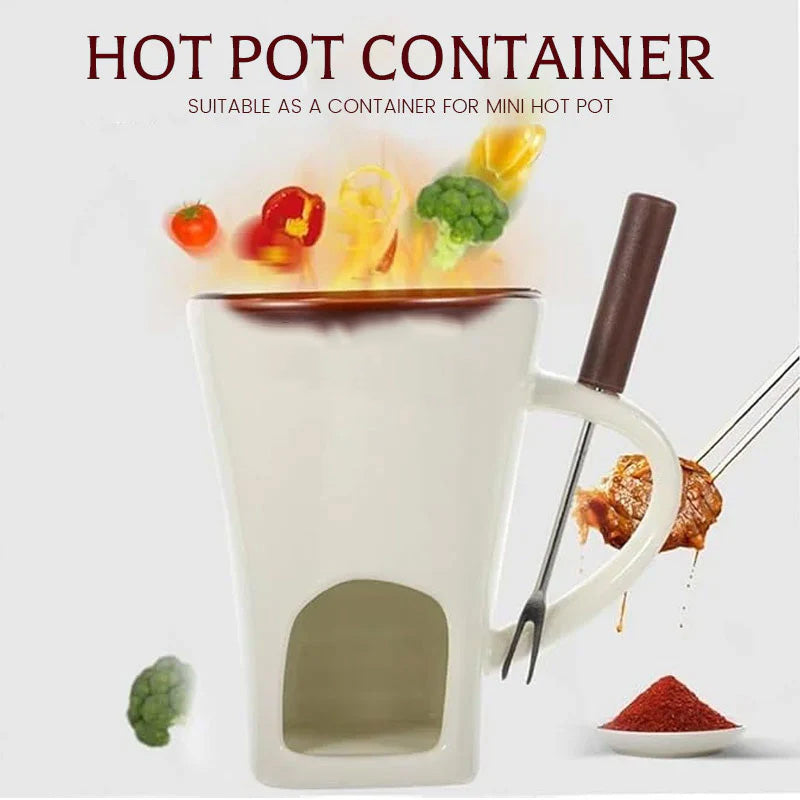 🎁 Hot Sale 49% OFF 🔥Ceramic Chocolate Fondue Mug