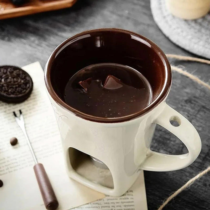 🎁 Hot Sale 49% OFF 🔥Ceramic Chocolate Fondue Mug