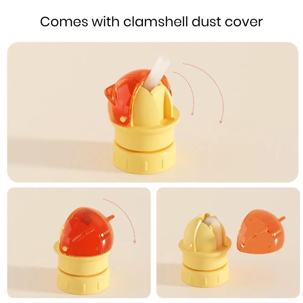 Reusable Drinking Water Bottle Straw Lid