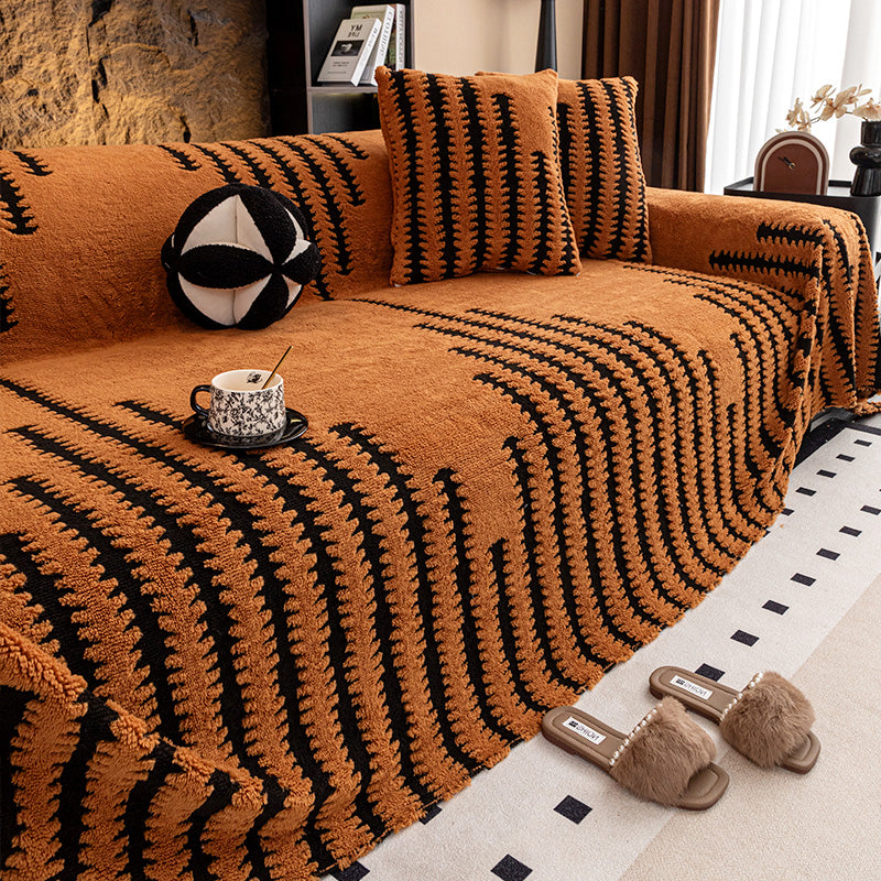 Soft Plush Non-Slip Couch Cover