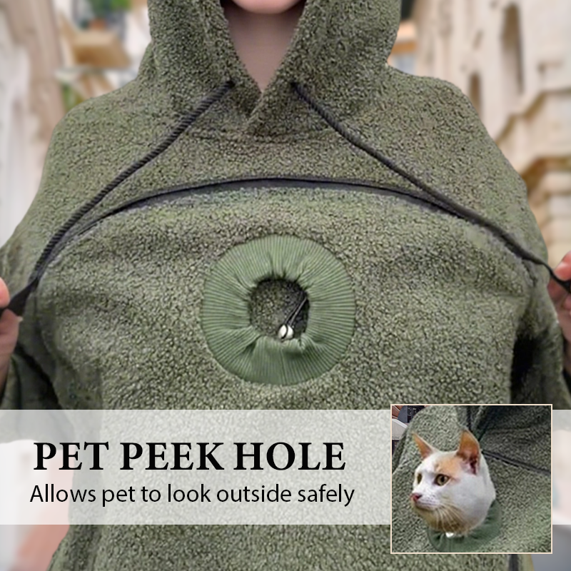 Unisex Cozy Pet Pouch Hoodie