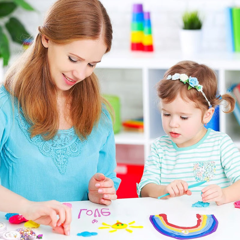 Fun Cloud Fluffy Clay Play Kit for Kids
