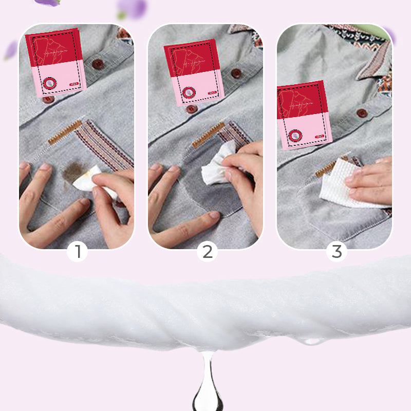 š„Buy 1 Get 1 FreešPortable Emergency Stain Removal Wet Wipes