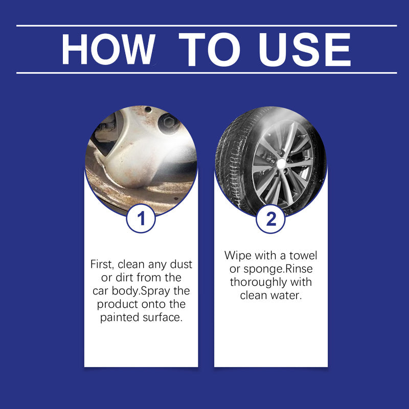 💫Buy 2 Get 1 Free💫All-in-One Powerful Rust Remover Spray For Cars