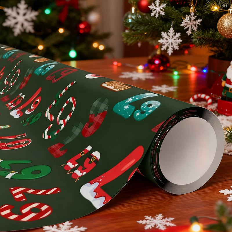 🎅Christmas Special Price £9.99!🎄🎁Christmas Gift Wrap – Wrap Your Presents in Viral Holiday Fun 💖