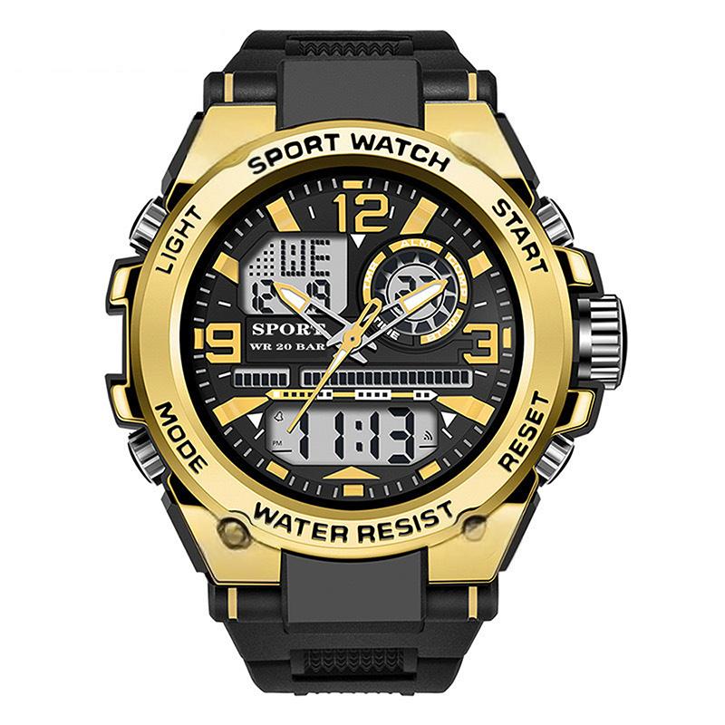 Men's Waterproof Sports Watch with Luminous Display