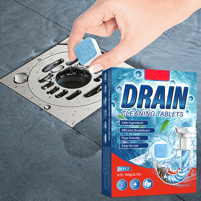 ✨ 🚰 Pipe Unclogging Tablets – Fast-Acting Blockage Remover – Safe for pipes, removes hair & grease – no damage to plumbing 🔧