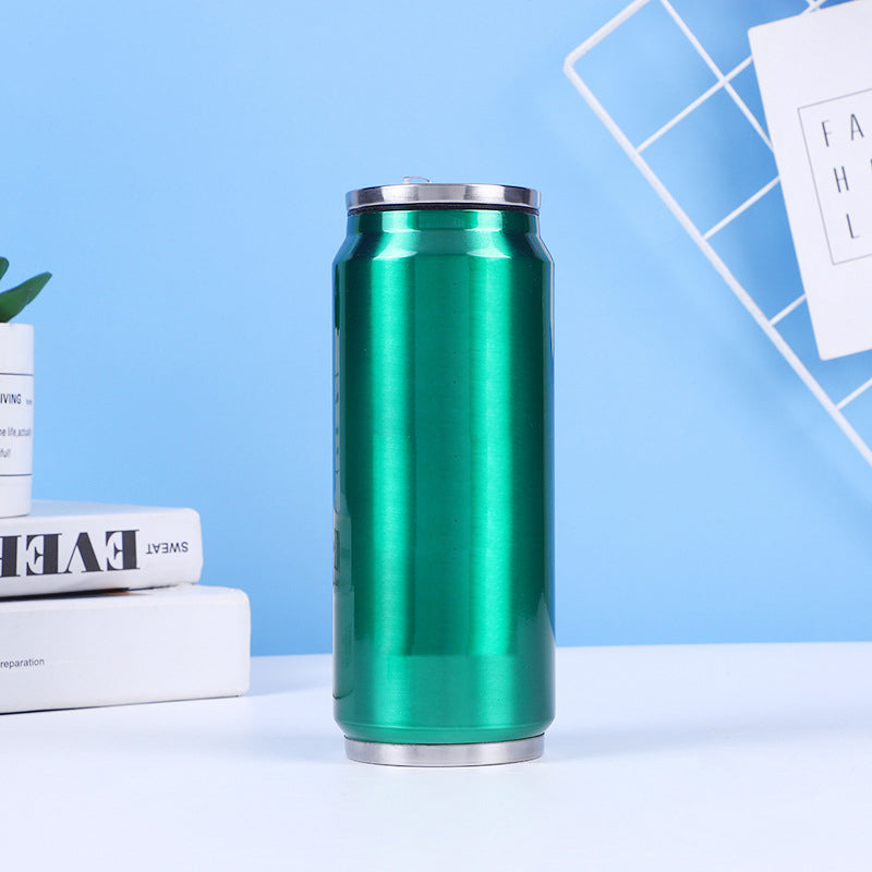 🥤Double-Layer Stainless Steel Cola Can-Shaped Insulated Cup