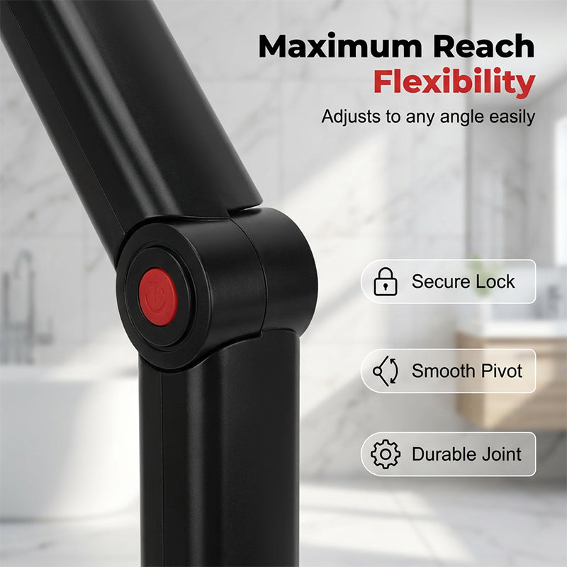 🔥50% OFF!!📢🪒 Reach-Anywhere Body Trimmer – Extendable Handle & Precision Heads, Trim Your Back, Chest & Legs Yourself Without Needing a Helping Hand 🧔✨