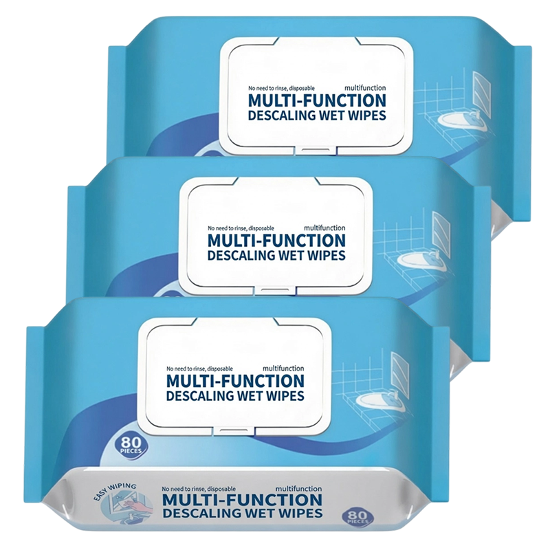 🔥Amazing Offer Buy 3 Get 2 Free!💦Wipe clean instantly, cleans everything!✨️Multi-function Bathroom Descaling Cleaning Wipes