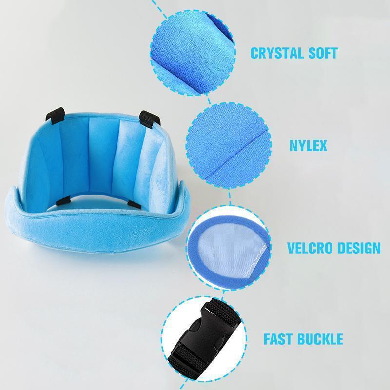 š50% OFF NOW! Kids Car Sleeping Head Support Band ā Adjustable Toddler Sleep Headrest Pillow, Anti-Droop Child Head Stabilizer for Car Seats, Prevent Neck Soreness During Road Trips