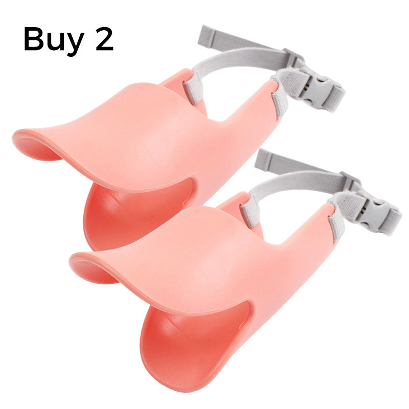 🎉🎉Surprise 50% off!🐕Protect you and your furry friends!😊Cute Duck Bill Silicone Dog Muzzle