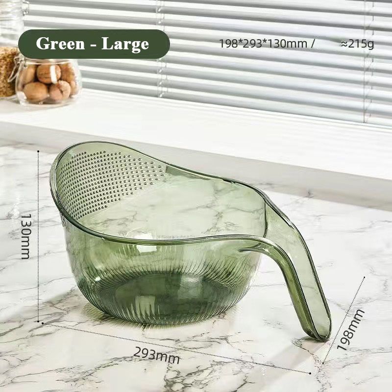 🥳HOT SALE🥳💞50K+ SOLD! Rice Washing Bowl – From £7.99! Dual-function, fine mesh & ergonomic handle. Washes & drains perfectly – grab yours! ✅