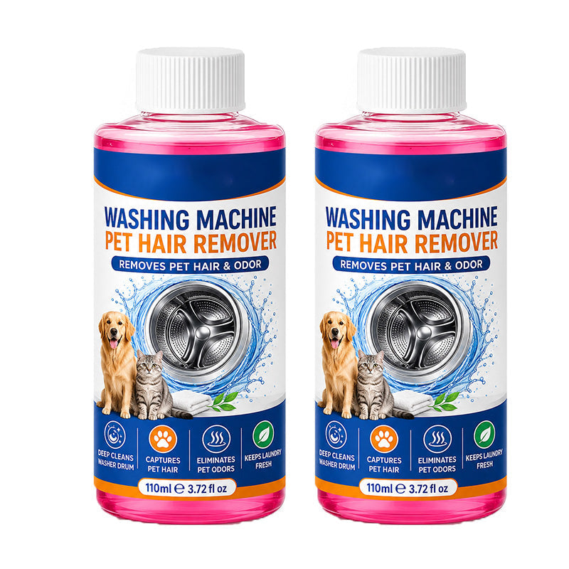 🐾50% OFF NOW! Washing Machine Deep Cleaner for Pet Hair‑4-in-1 Laundry Care Liquid, Remove Pet Fur, Sanitize Drum & Eliminate Odor for Pet Owners