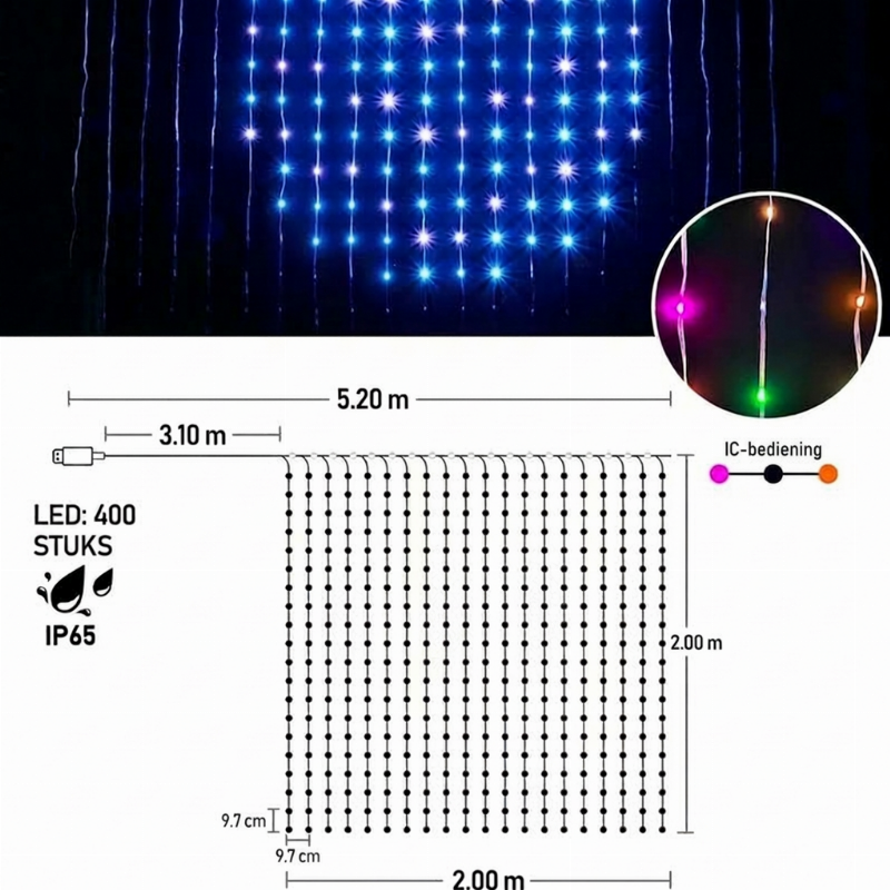 🎄 LIMITED-TIME 50% OFF! ✨ Smart LED String Lights — Music Sync, App Control & Waterproof 🎵