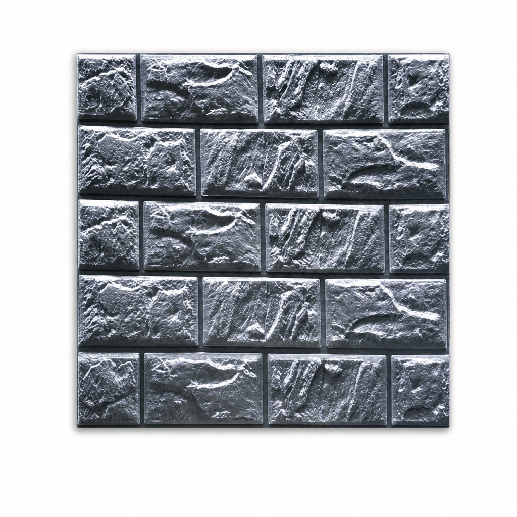 📢📢 50% OFF🏡3D Self-Adhesive Wall Panels – Realistic Brick Design, Waterproof & Cushioned XPE Foam, 16 Colors & 3 Sizes