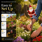 🎅 50% OFF FLASH SALE! ✨Santa Watering Can Solar Light with Ground Stake