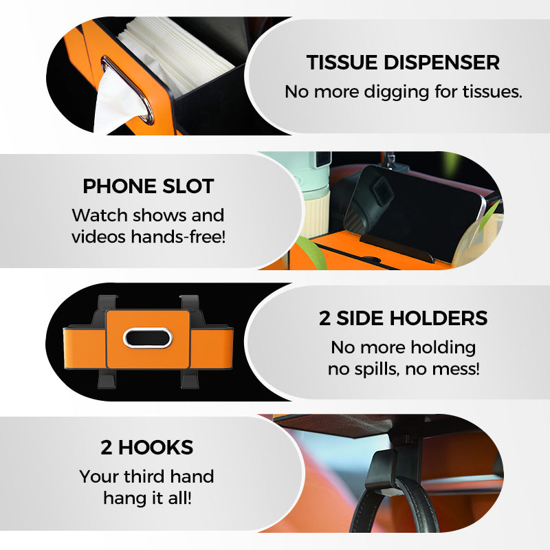 🔥LAST DAY PROMOTION - 50%OFF🔥Car Multifunctional Seat Back Waterproof Storage Bag