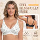 💗LAST DAY SALE 50% OFF⚡50K+ SOLD💕 Jelly Wireless Womens Comfortable Wireless Bras Push Up Bralettes Seamless Tshirts Bras Deep V Everyday Bras