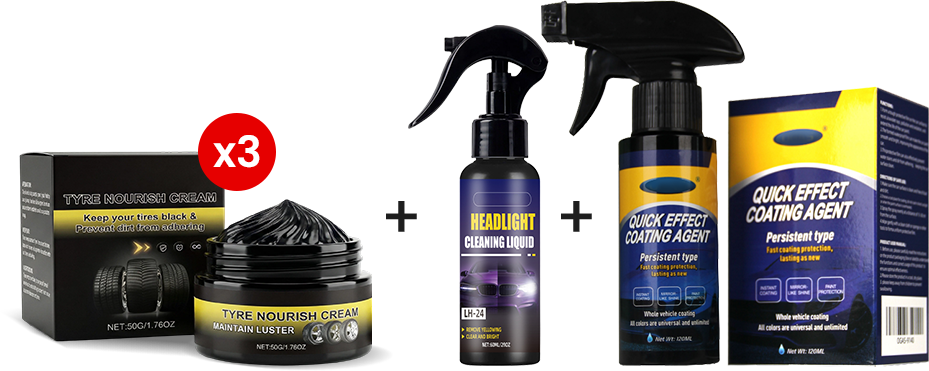 🚗 BUY 2 GET 1 FREE! ✨ Tire Wax – Restores Black Gloss, Blocks UV, Repels Dirt & Easy Quick Application for Long-Lasting Shine 🛞