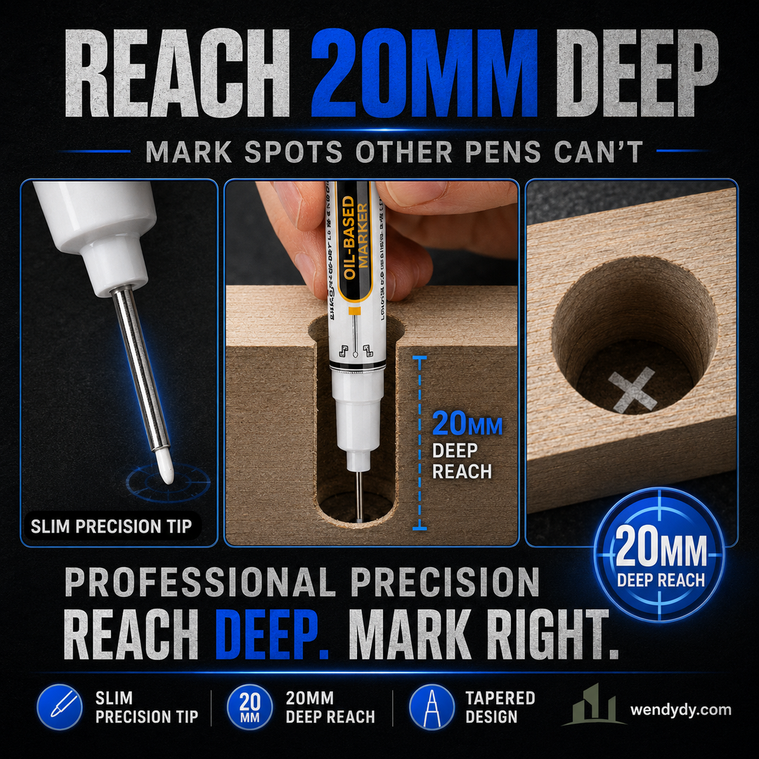 Precision Tip Quick-Dry Oil-Based Marker Pen