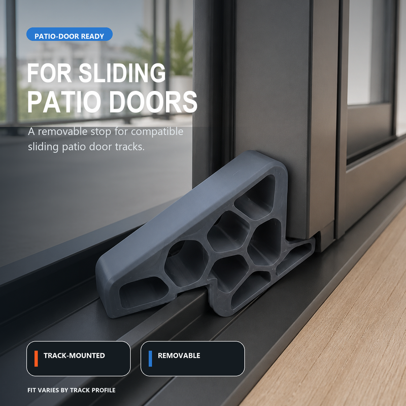 Secure Track Door Stop