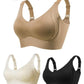 🌷 50% OFF – LIMITED TIME! 💕Subtle Striped Seamless Bra with W-Support ✨ Wire-Free Lift & Unmatched Comfort