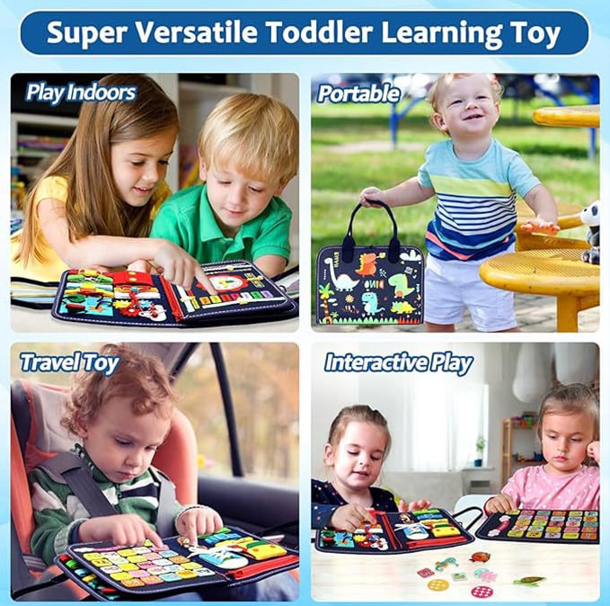 🎉Christmas Sale - 50% OFF🎁Best Christmas Gift💝Felt Learning Board Busy Board🔥