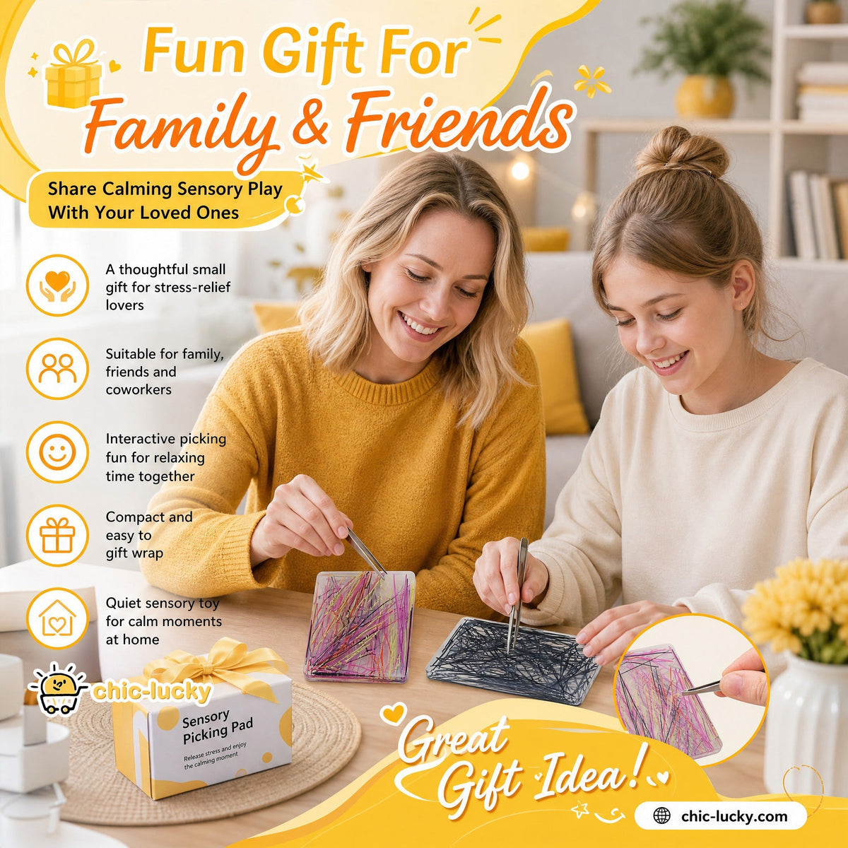 ⏳LAST DAY SALE ONLY ￡6.99!!🌸🧩 Rectangular Picking Fidget Toy