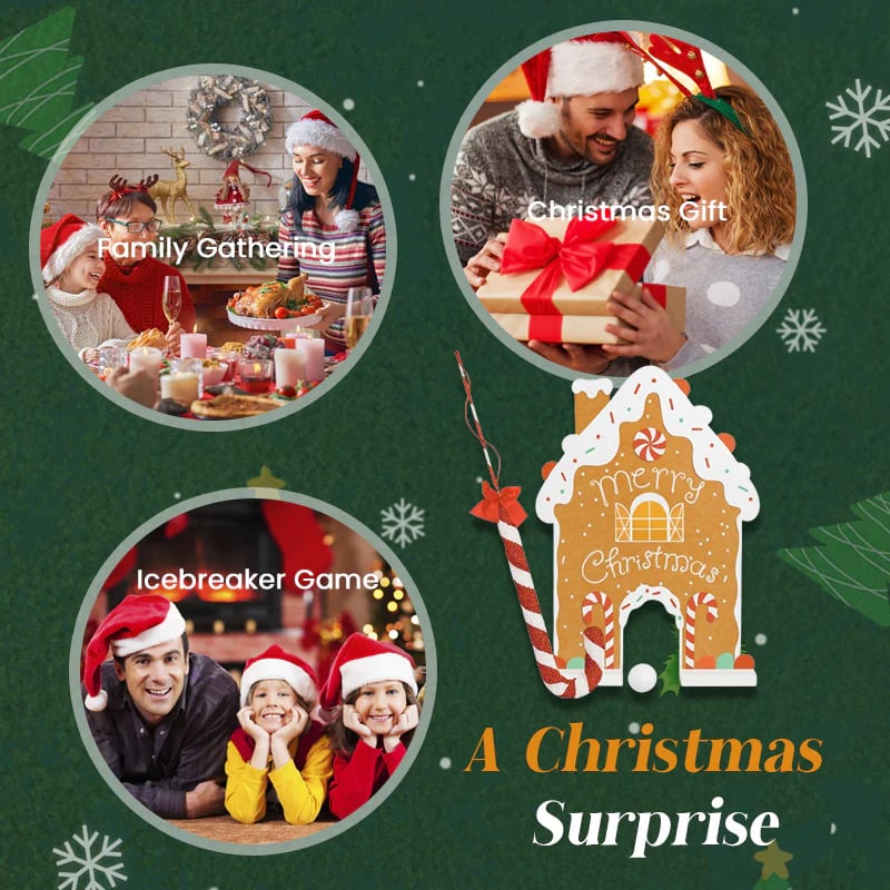 🎄Early Christmas Sale 49% OFF🎅🍭 Gingerbread Golf Game Set - Best Christmas Game