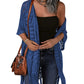🔥Special Price:£15.99!!😍Women’s Oversized Knit Cardigan – Lightweight Crochet Tassel Kimono for Spring & Summer 🌸