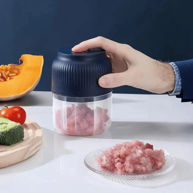📢📢50% OFF!!⏰Cordless Electric Garlic Chopper & Mincer