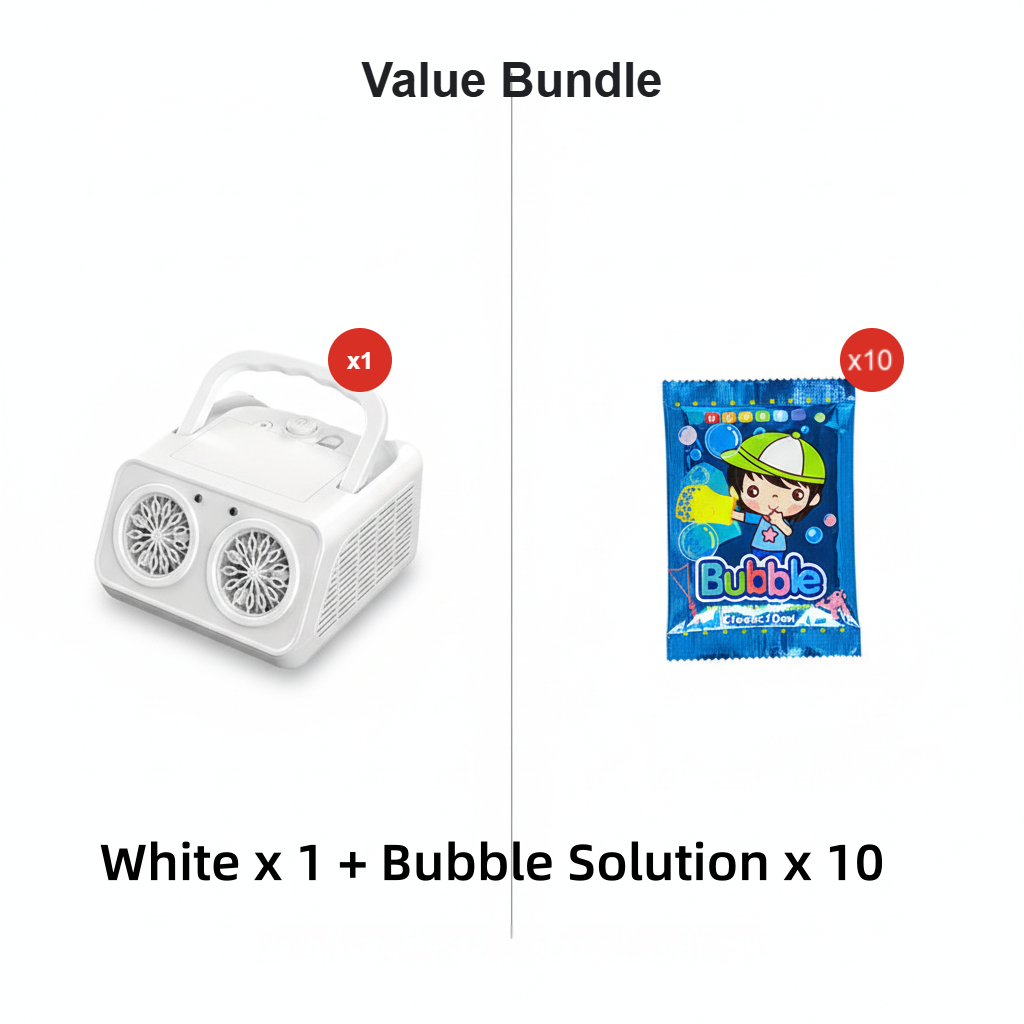 🫧Limited-time Offer: 50% OFF!— Handheld Multi-hole Bubble Machine