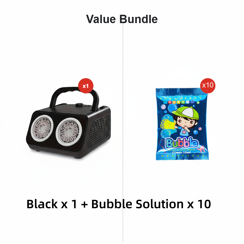 🫧Limited-time Offer: 50% OFF!— Handheld Multi-hole Bubble Machine
