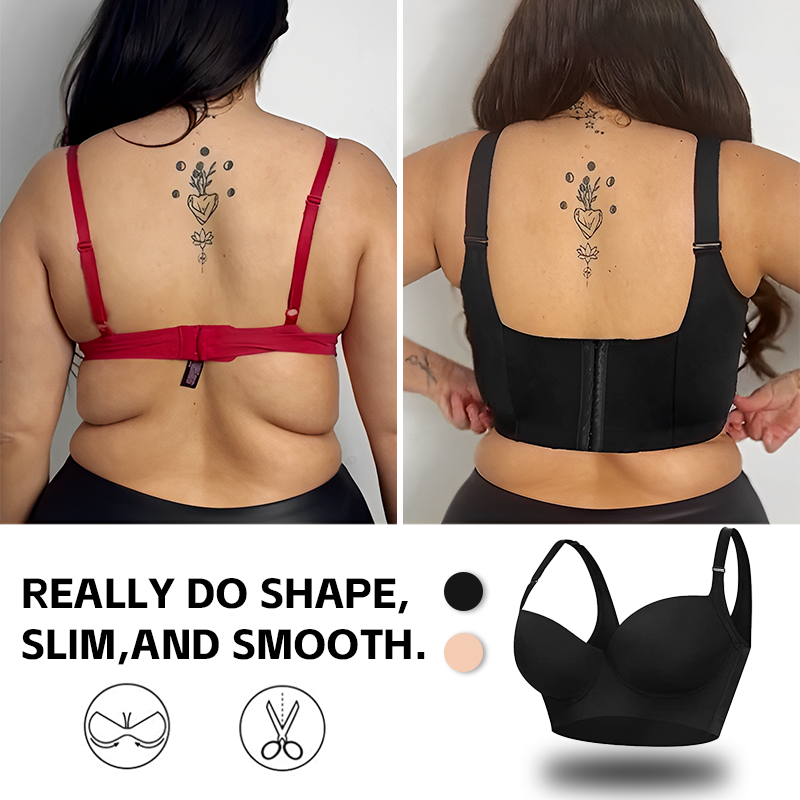 🏆HOT SALE 49% OFF🔥Back Smoothing Underwire Push Up Bra