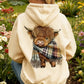 💖NEW YEAR SALE 50% OFF!!🎁Cute Highland Cow Cozy Fleece-Lined Hooded Sweatshirt🦬