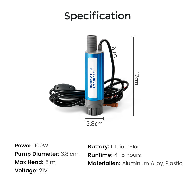 ✨New Year Sale✨ 50% OFF!—High-Power Oil & Water Pump Set