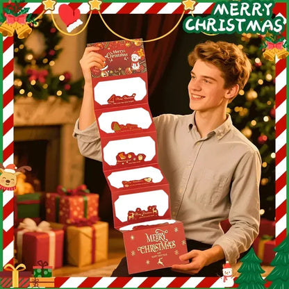 🎁🎄 Christmas Sale – 50%! ⭐ Christmas Cash Envelope with Money Clip