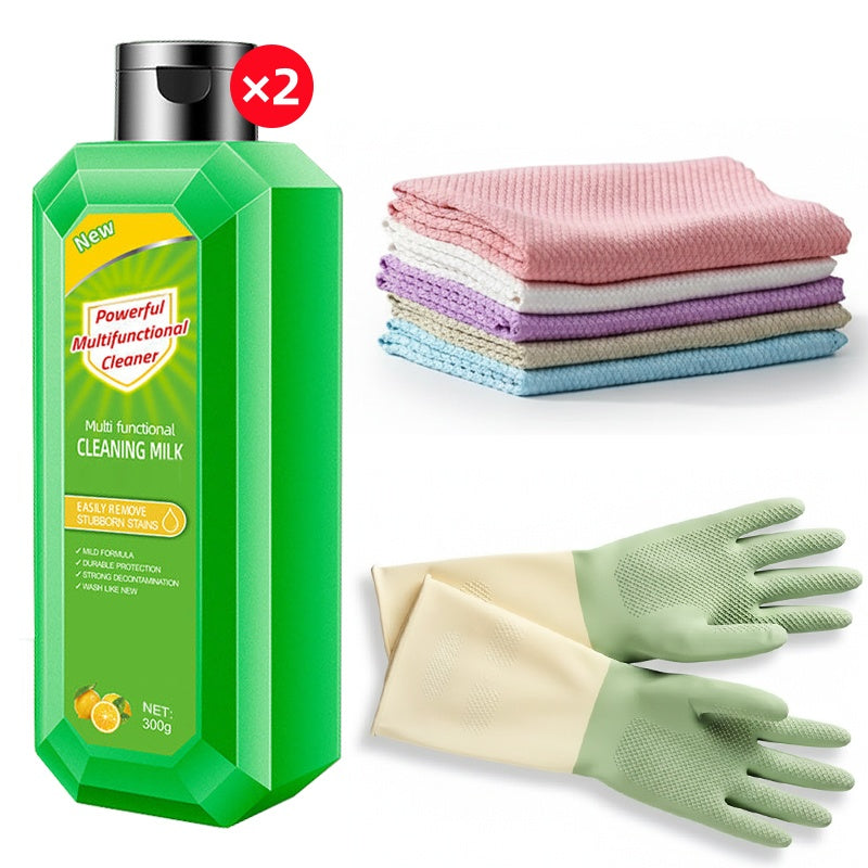 🏆 Last Day Special Price £9.79!!!⚡ Multi-Surface Cleaning Cream – Deep Stain Removal, Gentle on Surfaces, Eco-Friendly Formula 🧽