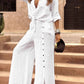 👗New arrival 50% OFF!🥰Women's Elegant Solid Color 2-Piece Set