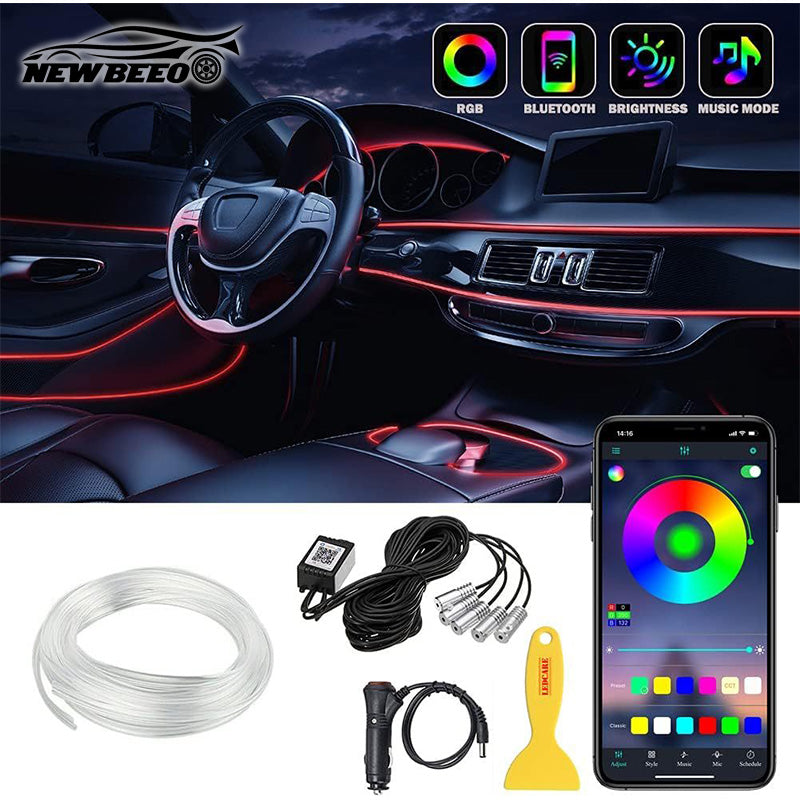 ⏳Limited-time 50% OFF💥 Car Interior LED Strip Atmosphere Lights Pro – Add a Custom Glow to Your Cabin, Easy to Fit & Great for Evening Drives 💡