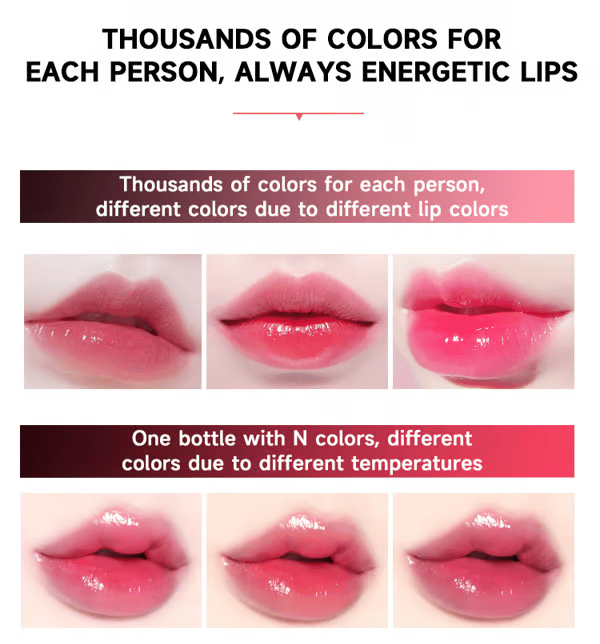 🎁- ✨Transferproof Color-Changing Lipstick💄CrystalClear Color Alchemy 💋 Auto-Tints on Contact!