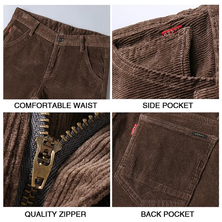 Men's Classic-Fit Corduroy Pants（Buy 2 Free Shipping）