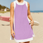 ⏰Hot Sale 55% OFF🔥Women's Casual Color Block Sleeveless Tops Matching Shorts with Pockets
