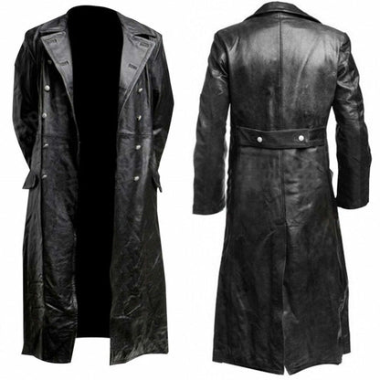 🎉45% OFF 🎉German Classic Leather Coat🔥