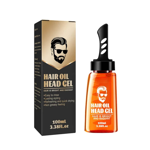 🔥Big Sale 49% OFF🔥One-Comb Shaping-Styling Gel Comb| Sweat-Resistant Gel | Non-Greasy Formula