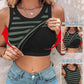 💖Last Day Special Price ￡12.99!!💖Ribbed Stretchy Tank Top with Shelf Bra