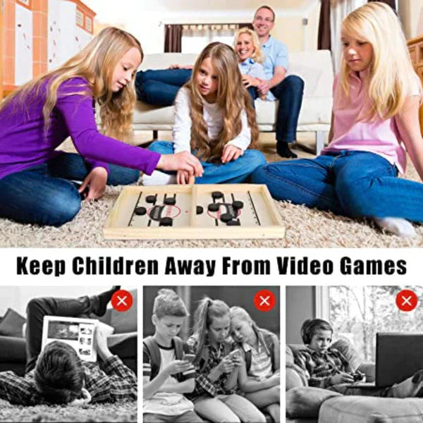 🎅Christmas Hot Sale🔥Best Interactive Game Ever - Fast Sling Puck Game