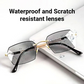 ✨Sapphire high hardness✨Anti blue progressive Far And Near Dual-Use Reading Glasses