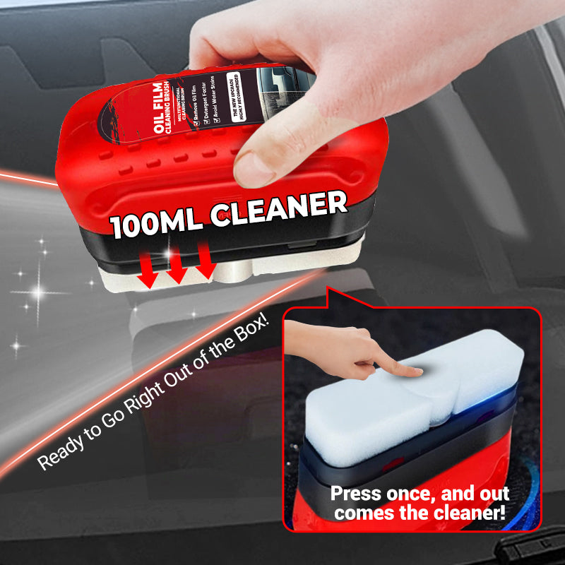 🔥LAST DAY SALE 49% OFF🔥Automotive Oil Film Cleaning Brush